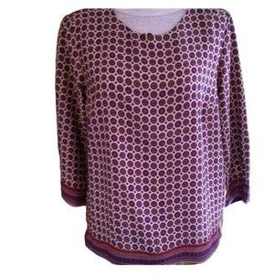 KENAR Medium Women’s Graphic Blouse M